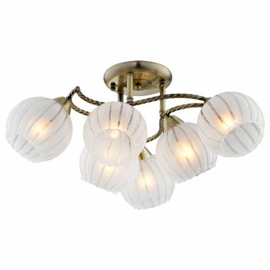 Люстра IDLamp 244/6PF-Oldbronze