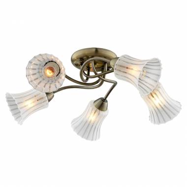 Люстра IDLamp 245/5PF-Oldbronze