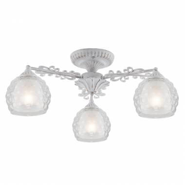 Люстра IDLamp(Bella) 285/3PF-Whitepatina