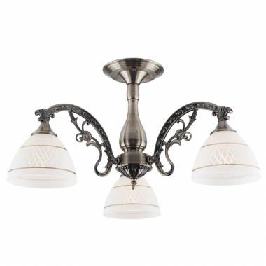 Люстра IDLamp(Drina) 290/3PF-Oldbronze
