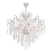 Люстра Сristallo IDLamp 298/6-Whitepatina