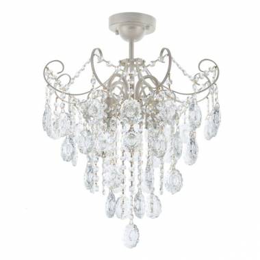 Люстра IDLamp(Grace) 299/4PF-Whitepatina