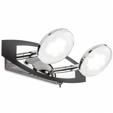 Спот IDLamp 340/2A-Blackchrome