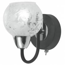 Бра Cleveland IDLamp 382/1PF-Blackchrome