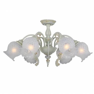 Люстра IDLamp(Marmara) 475/6PF-Whitepatina