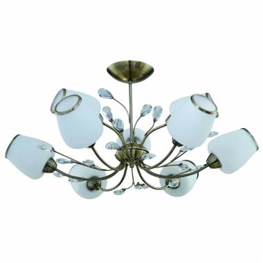 Люстра IDLamp 834/9PF-Oldbronze