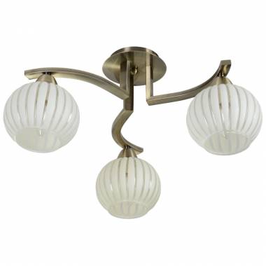Люстра IDLamp 863/3PF-Oldbronze