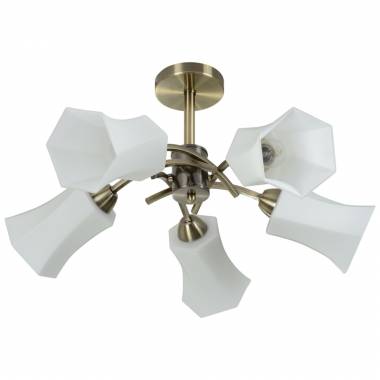 Люстра IDLamp 870/5PF-Oldbronze