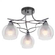 Люстра Isabella IDLamp 873/3PF-Darkchrome