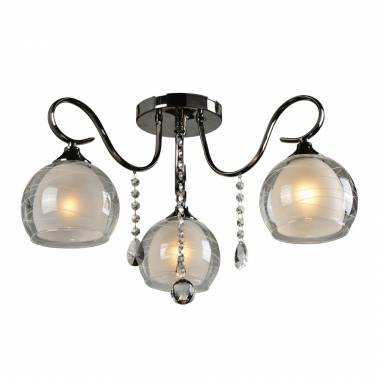 Люстра IDLamp(Merinella) 877/3PF-Darkchrome