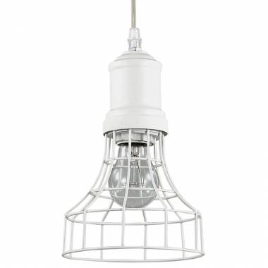 Светильник Ideal Lux CAGE SP1 PLATE BIANCO CAGE