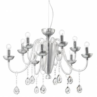 Люстра Ideal Lux CAMELIA SP10 ARGENTO CAMELIA