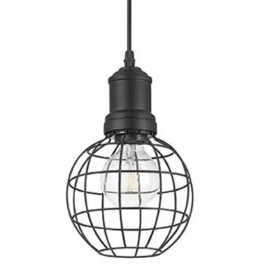 Светильник Ideal Lux CAGE SP1 ROUND NERO CAGE
