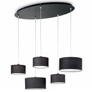 Светильник EKOS Ideal Lux EKOS SP5 NERO