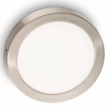 Настенно-потолочный светильник Ideal Lux UNIVERSAL AP1 18W ROUND NICKEL UNIVERSAL