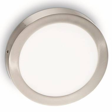 Настенно-потолочный светильник Ideal Lux UNIVERSAL AP1 24W ROUND NICKEL UNIVERSAL