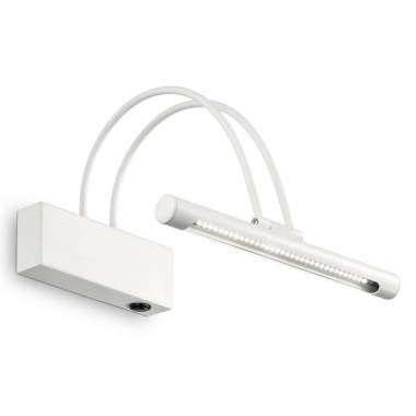 Подсветка для картин/зеркал Ideal Lux BOW AP D26 BIANCO