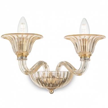 Бра Ideal Lux(BRIGITTA) BRIGITTA AP2 AMBRA