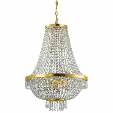 Люстра Ideal Lux(CAESAR) CAESAR SP12 ORO