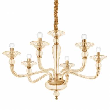 Люстра Ideal Lux(DANIELI) DANIELI SP6 AMBRA