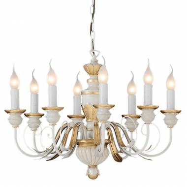 Люстра Ideal Lux FIRENZE SP8 BIANCO ANTICO