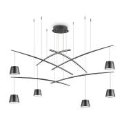 Светильник FISH Ideal Lux FISH SP6 NERO