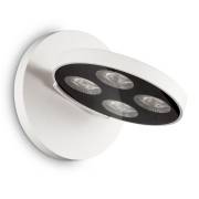 Бра GARAGE Ideal Lux GARAGE AP4 ROUND BIANCO