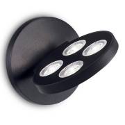 Бра GARAGE Ideal Lux GARAGE AP4 ROUND NERO