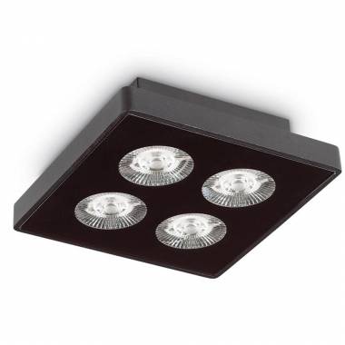 Точечный светильник Ideal Lux(GARAGE) GARAGE PL4 SQUARE NERO