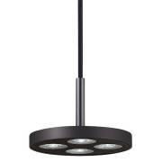 Светильник GARAGE Ideal Lux GARAGE SP4 ROUND NERO