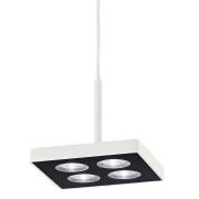 Светильник GARAGE Ideal Lux GARAGE SP4 SQUARE BIANCO