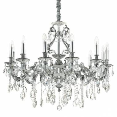 Люстра Ideal Lux(GIOCONDA) GIOCONDA SP12 ARGENTO