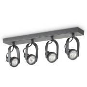 Спот GLIM Ideal Lux GLIM COMPACT PL4 NERO