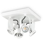 Спот GLIM Ideal Lux GLIM COMPACT PL4 SQUARE BIANCO
