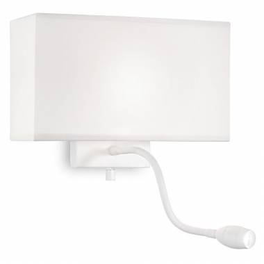 Бра Ideal Lux(HOTEL) HOTEL AP2 ALL WHITE