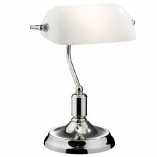 Настольная лампа LAWYER Ideal Lux LAWYER TL1 CROMO