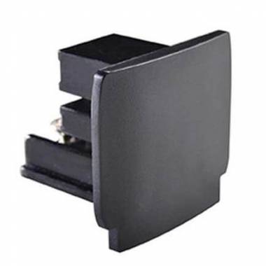 Заглушка для трехфазной шины Ideal Lux(LINK) LINK END CAP BLACK
