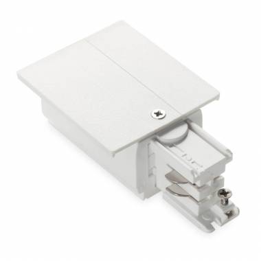Подвод питания для трехфазной шины Ideal Lux(LINK ) LINK TRIM MAIN CONNECTOR LEFT WHITE