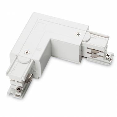 Соединитель для трехфазной шины Ideal Lux(LINK) LINK TRIMLESS L-CONNECTOR RIGHT WHITE