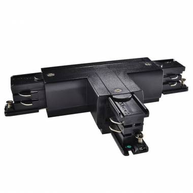 Соединитель для трехфазной шины Ideal Lux(LINK) LINK TRIMLESS T-CONNECTOR LEFT BLACK