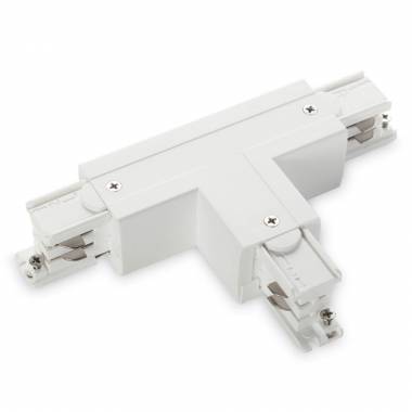 Соединитель для трехфазной шины Ideal Lux(LINK) LINK TRIMLESS T-CONNECTOR LEFT WHITE