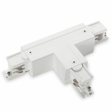 Соединитель для трехфазной шины Ideal Lux(LINK) LINK TRIMLESS T-CONNECTOR RIGHT WHITE