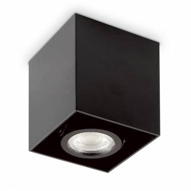 Точечный светильник Ideal Lux MOOD PL1 D09 SQUARE NERO