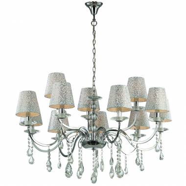 Люстра Ideal Lux PANTHEON SP12 CROMO PANTHEON