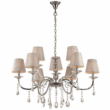 Люстра Ideal Lux PANTHEON SP9 CROMO PANTHEON