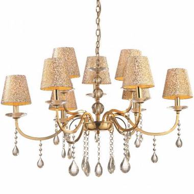 Люстра Ideal Lux PANTHEON SP9 ORO PANTHEON