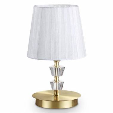 Настольная лампа Ideal Lux(PEGASO) PEGASO TL1 SMALL OTTONE SATINATO