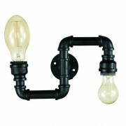 Бра PLUMBER Ideal Lux PLUMBER AP2 NERO