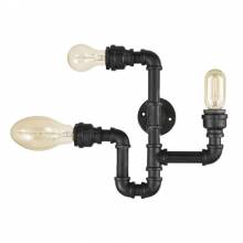 Бра PLUMBER Ideal Lux PLUMBER AP3 NERO