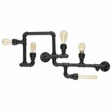 Бра PLUMBER Ideal Lux PLUMBER PL5 NERO